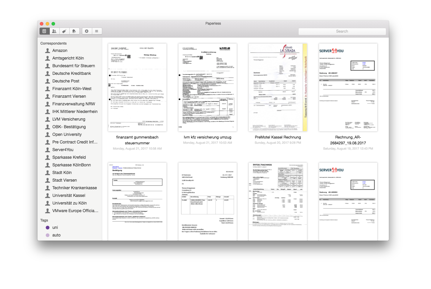 paperless desktop